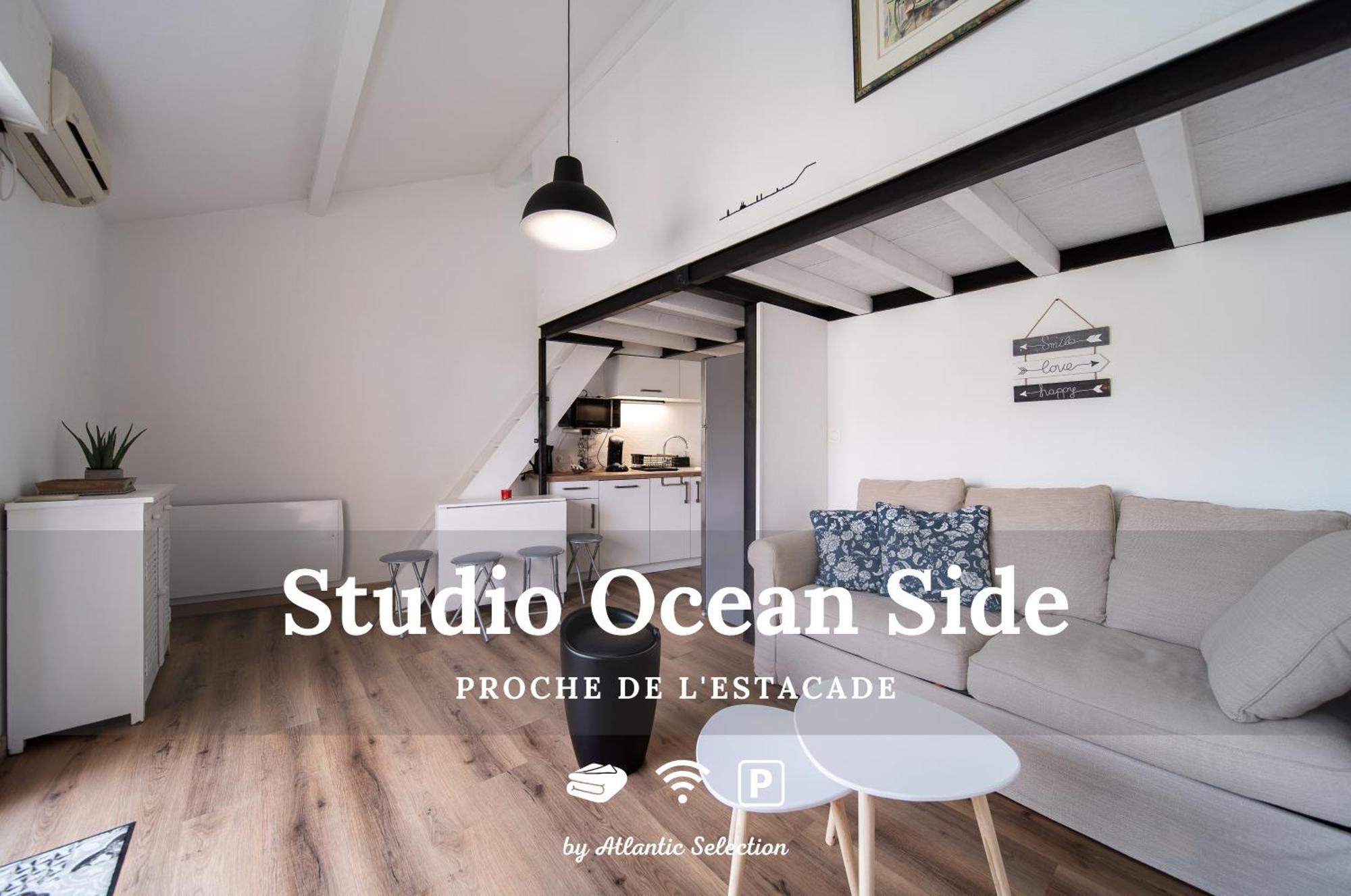 Atlantic Selection - Studio Ocean Side - A 200 Metres De L'Estacade Капбретон Екстериор снимка